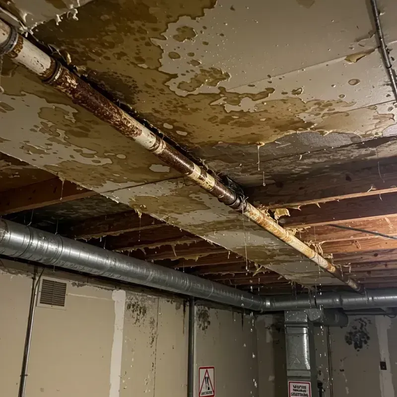 Ceiling Water Damage Repair in Rosebank, NY